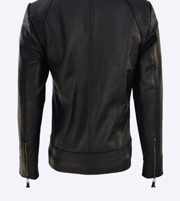 alice and olivia black leather jacket